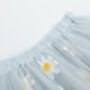 Daisy Soft Blue Tulle Skirt, thumbnail 3 of 6