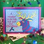 Reindeer Christmas Card, thumbnail 1 of 3