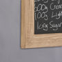 Distressed Wood Framed Chalkboard Blackboard, thumbnail 2 of 2