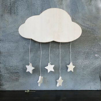 Personalised Cloud Nursery Decoration, 2 of 2