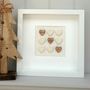 First Wedding Anniversary Paper And Pottery Love Hearts, thumbnail 2 of 4