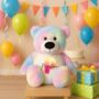 Personalised Initial Large Rainbow Bear, thumbnail 6 of 7