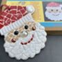 Father Christmas Mosaic Craft Kit, thumbnail 1 of 5