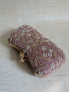 Pink Frog Clasp Clutch, 5 of 12