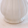 Littondale Classical Ivory Ceramic Jug Vase, thumbnail 6 of 10