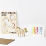 Pop Out Unicorn Greeting Card, thumbnail 2 of 2