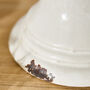 Aged White Artichoke Candle Holder Ornament, thumbnail 5 of 6