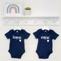 Twinning Is Winning Babygrow Set For Twins, thumbnail 4 of 4