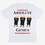 Absolute Genius Graphic T Shirt In White, thumbnail 1 of 2