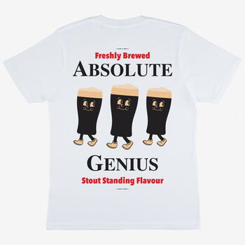Absolute Genius Graphic T Shirt In White, 2 of 2