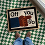 Off You Go Retro Hallway Wall Print, thumbnail 8 of 9