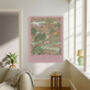 William Morris Owl And Willow Pink Art Print, thumbnail 2 of 4