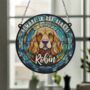 Cocker Spaniel Golden Memorial Suncatcher, thumbnail 4 of 6