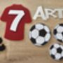 Football Cake Charm Set, thumbnail 2 of 2