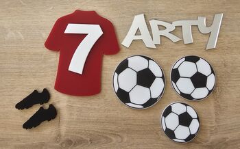 Football Cake Charm Set, 2 of 2