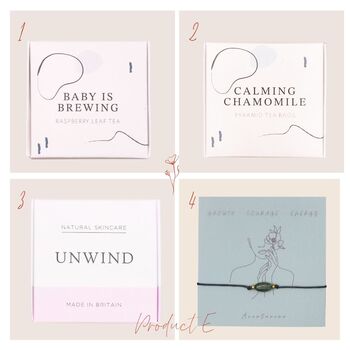 Design Your Own Mum To Be Letterbox Pampering Gift, 9 of 10