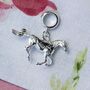 Horse Charm Sterling Silver, thumbnail 1 of 9