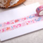 Pink Under The Sea Washi Tape Eco Friendly Paper Masking Tape, thumbnail 2 of 2
