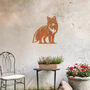 Majestic Fox Metal Wall Art For Garden And Home Decor Gift, thumbnail 8 of 10