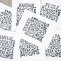 Personalised Colour It In Craft Sack, thumbnail 12 of 12