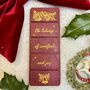 Book Lover Christmas Wax Melt Bar Set Of Four, thumbnail 6 of 9