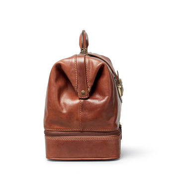 Italian Leather Doctors Bag. 'The Donnini L', 5 of 12