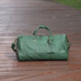 Leather Boot Gym Weekend Bag, thumbnail 4 of 12