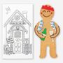 Biscuiteers Hand Iced Christmas Party Jolly Ginger Biscuit Gift, thumbnail 1 of 2