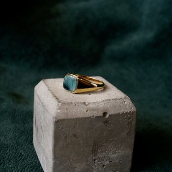 Emerald Signet Ring, 3 of 9