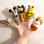 Four Sets Of Finger Puppets In A Personalised Bag, To Choose From, thumbnail 4 of 5