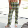 Men's 'Shetland' Check Brushed Cotton Pyjama Trousers, thumbnail 1 of 2