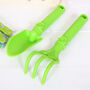 Childen's Garden Plastic Tool Set, Personalised Bag, thumbnail 3 of 4