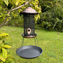 Copper Style Seed Bird Feeder With Seed Catcher Tray, thumbnail 2 of 8
