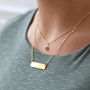 Personalised Layered Name Bar Necklace, thumbnail 3 of 12