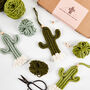 Make Your Own Mini Macrame Cactus Craft Kit, thumbnail 2 of 12