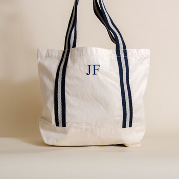 Personalised Embroidered Boat Bag, 3 of 5