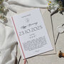 Personalised 1st 2nd 3rd 5th 10th 20th 30th 40th 50th Anniversary Card, thumbnail 2 of 7