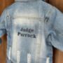 Baby/Toddler Denim Jacket With Embroidered Name, thumbnail 3 of 7