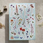 Cottage Garden Wildflowers Letter Writing Set, thumbnail 2 of 8