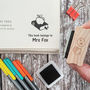 Teacher Personalised Book Rubber Stamp Gift, thumbnail 1 of 3