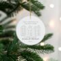 First Christmas In Our New Home Custom Decoration, thumbnail 4 of 8