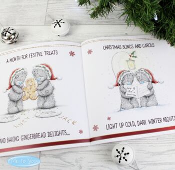 Personalised Me To You The One I Love At Christmas Poem Book, 5 of 6