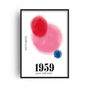 1959 Giclée Retro Art Print, thumbnail 1 of 3