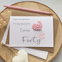 Personalised 40th Birthday Friend Card, thumbnail 2 of 2
