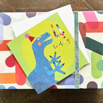 Dinosaur 4th Birthday Card, 5 of 5