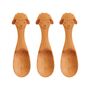 Baa Baa Lamb Bamboo Spoons Set Of Three, thumbnail 2 of 3