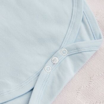 Personalised Blue Mr Steal Your Heart Bodysuit, 3 of 4