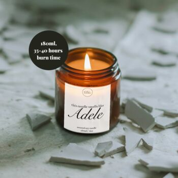 Adele Candle With Matches, Gifts For Adele Fans, 2 of 10