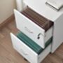 Locking File Cabinet Rolling Printer Stand, thumbnail 4 of 8