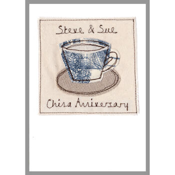 Personalised Tea Cup Birthday Card For Her, 8 of 12